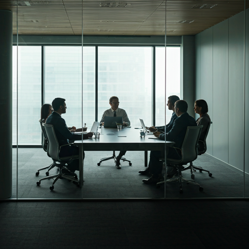 Intensive workshop session in a modern conference room